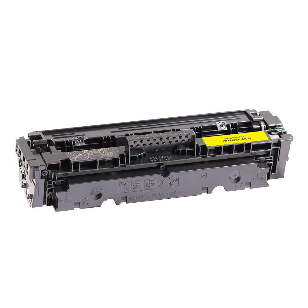 High-Quality MSE Remanufactured Toner Cartridge Replacement for HP CF412A/410A (Yellow) | Compatible with HP Printers | Office & Home Printing Solution