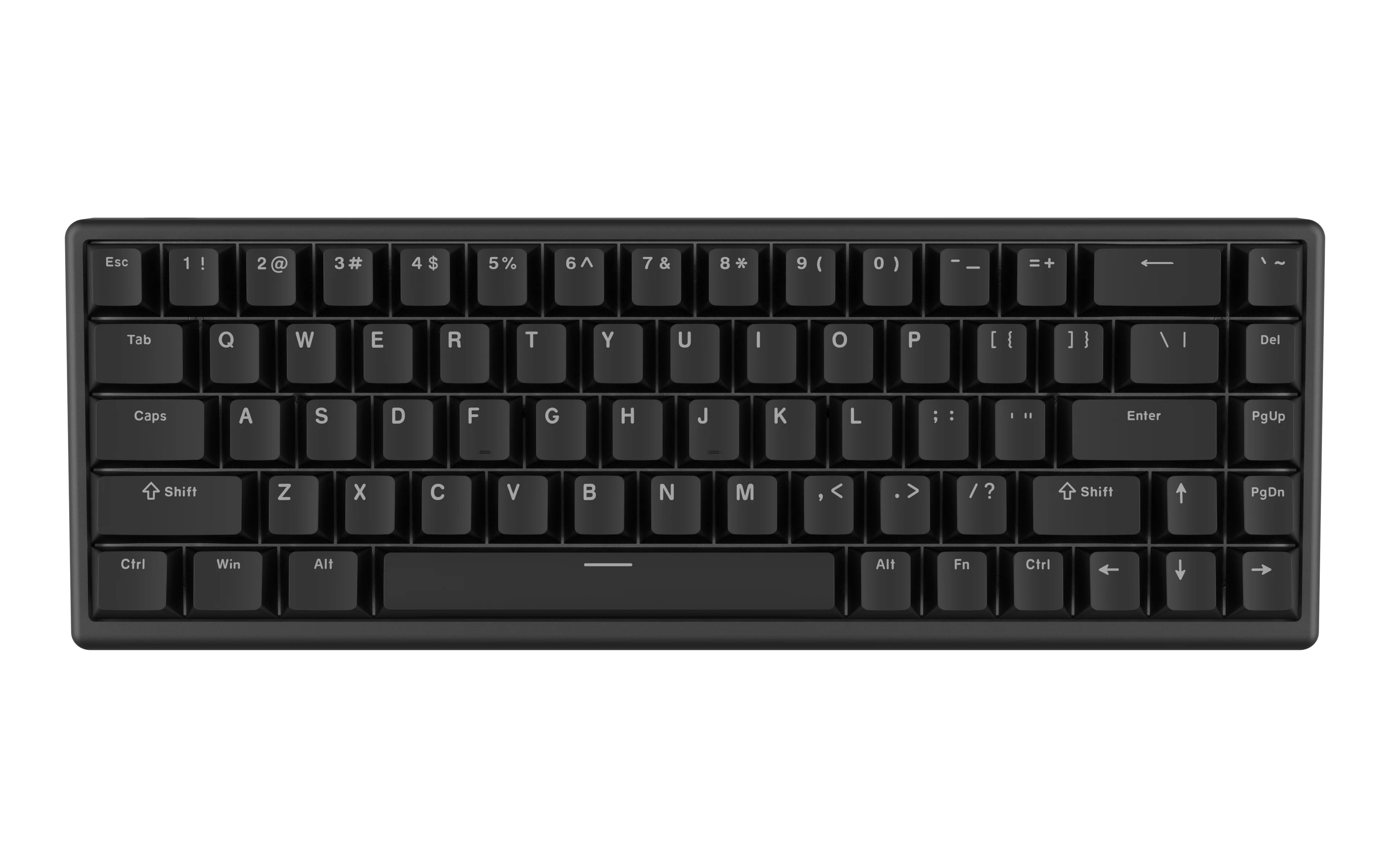 Arbiter Studio TENKO Polar 65+ Hall Effect Magnetic Gaming Keyboard - 65% Compact Mechanical Keyboard with Fast Trigger for PC, Mac - Perfect for FPS, MOBA Gaming & Office Work