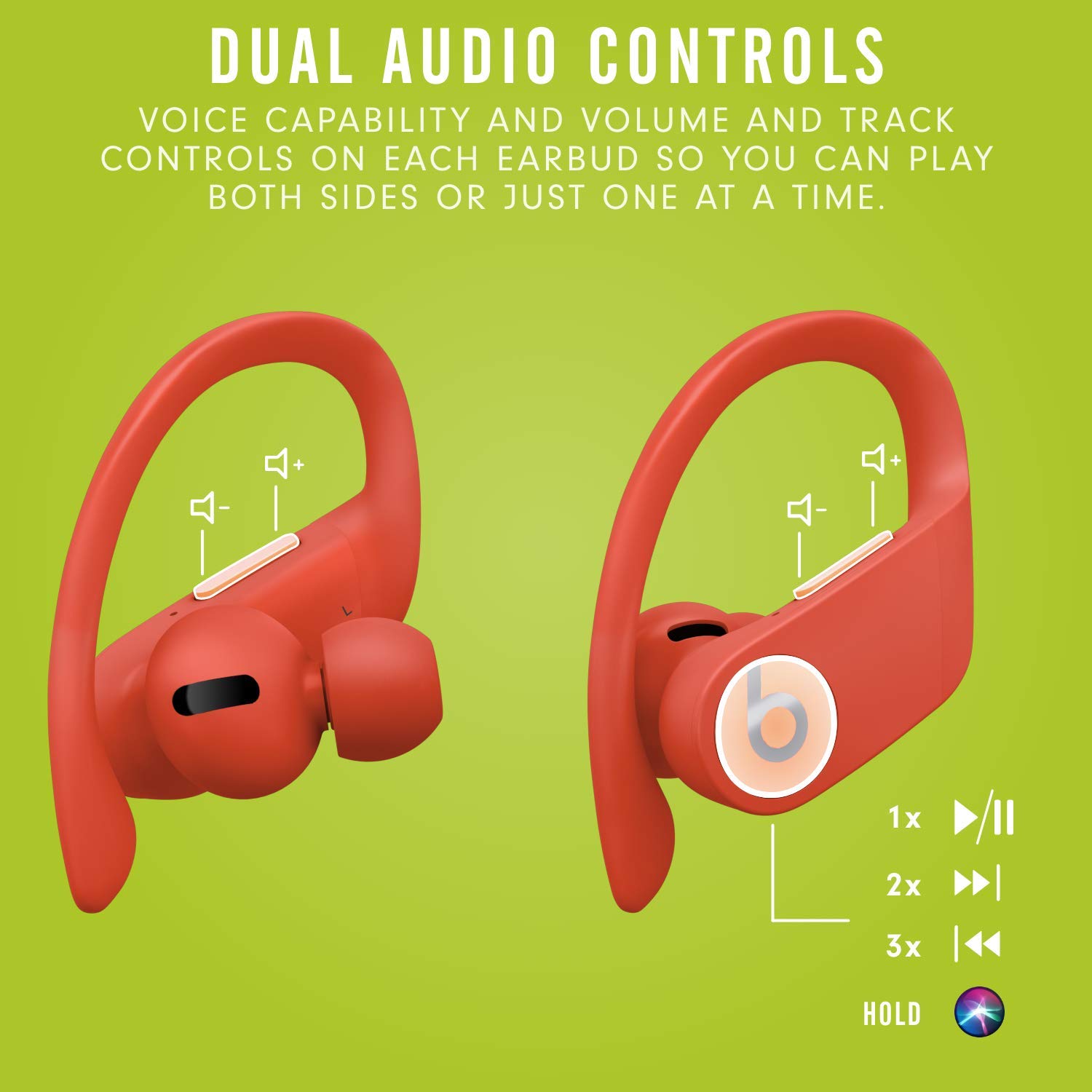 Beats Pro Wireless Bluetooth Headphones - High Performance, Noise Cancelling, Lava Red (Renewed) | Perfect for Gym, Travel & Workouts
