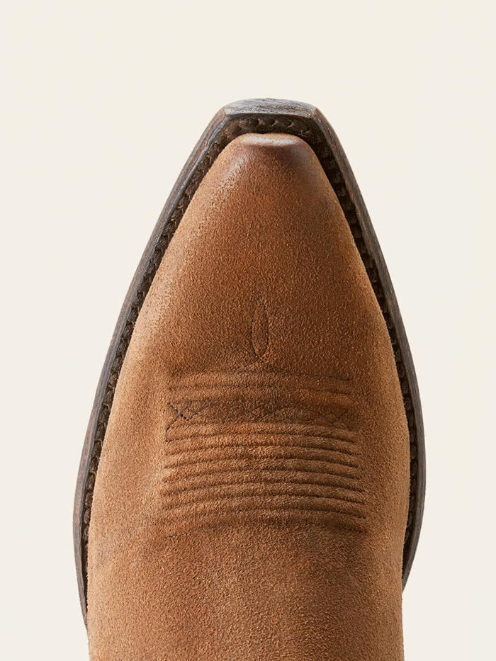 Ariat Women's Jukebox Western Boots - Dark Ginger Suede Cowgirl Boots for Country Dancing & Rodeo