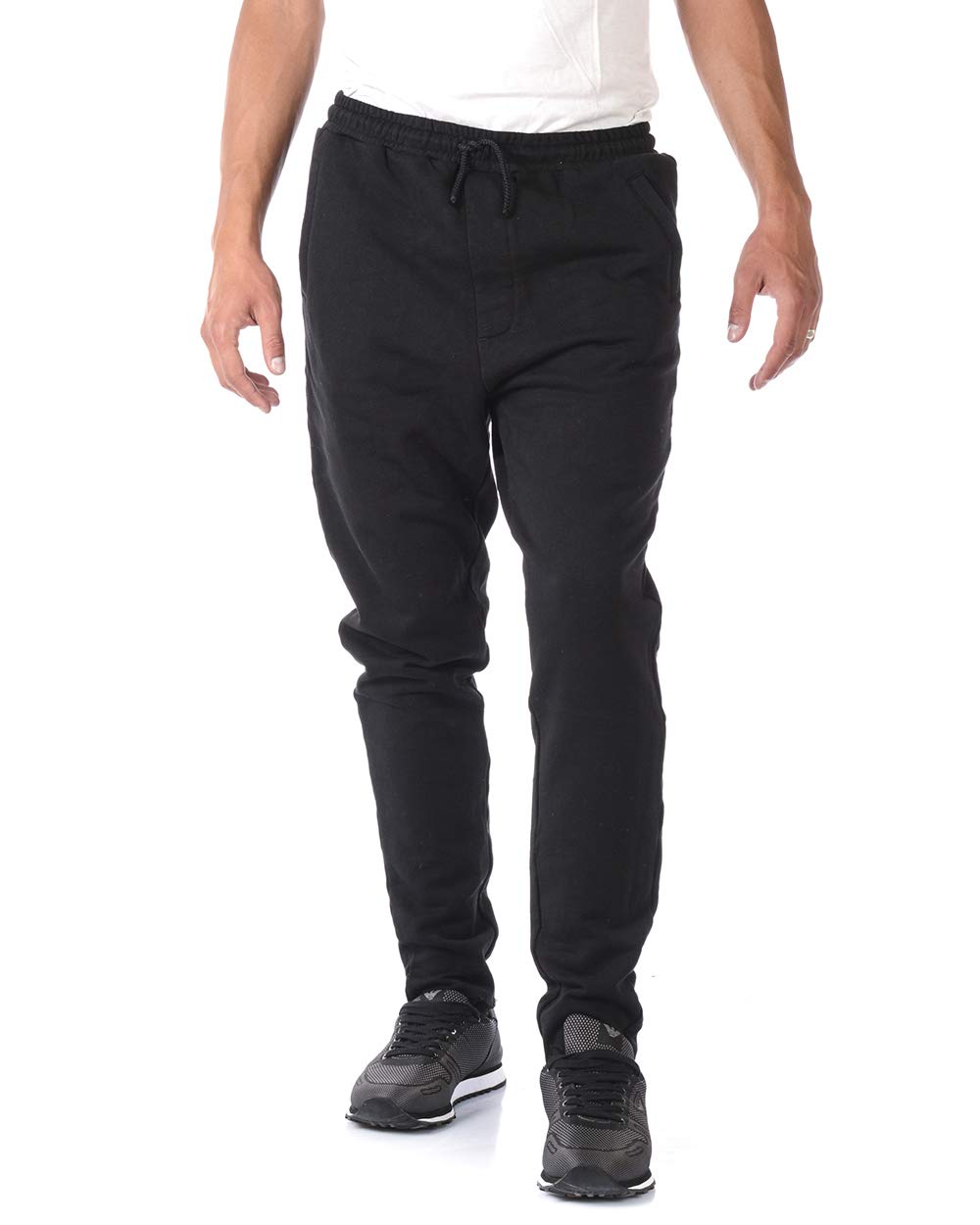 DANIELE ALESSANDRINI Men's Black Pirate Pants Suit - Stylish Formal Wear for Men | Perfect for Weddings, Parties & Cosplay Events