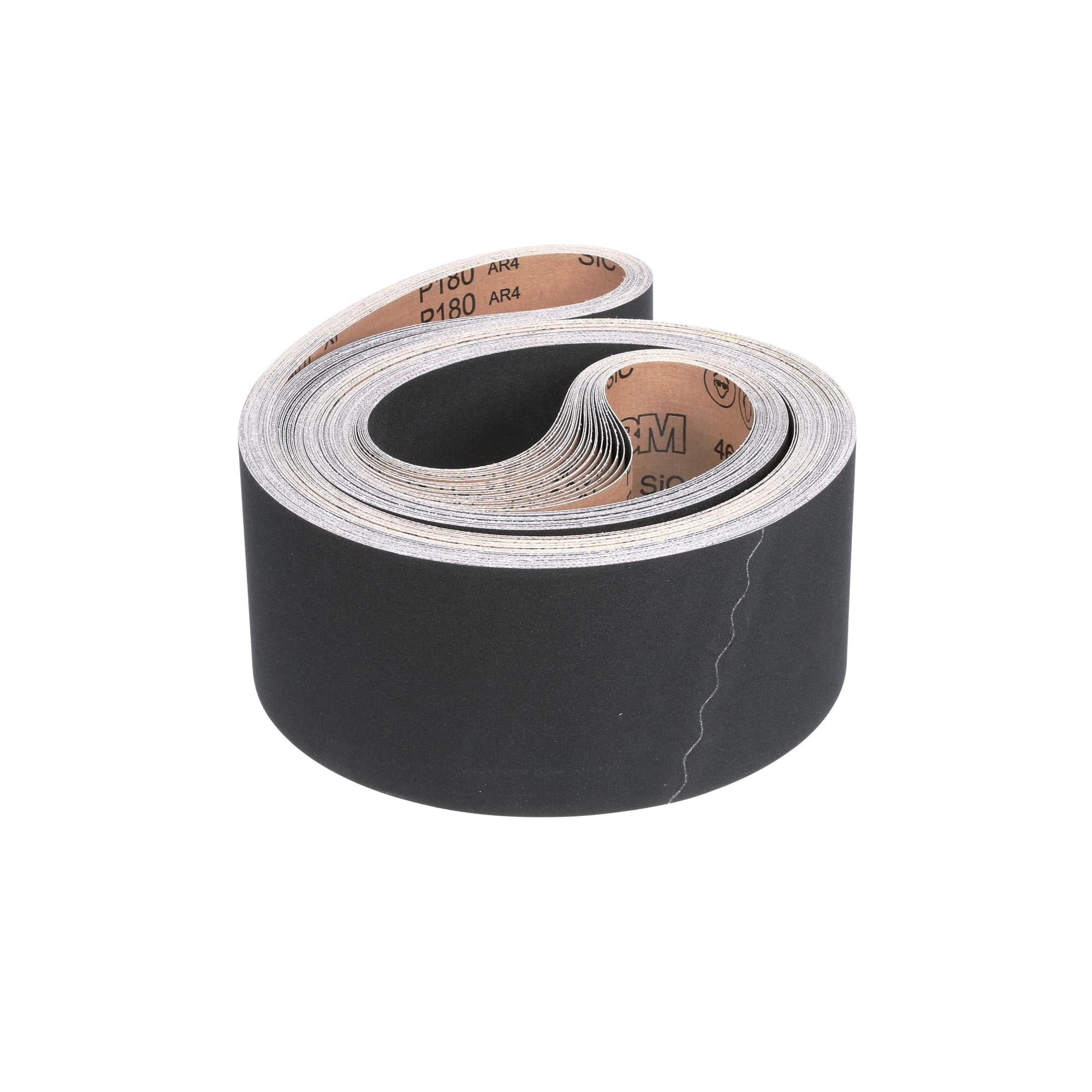 3M 461F Cloth Sanding Belt P180 XF Grit, 6