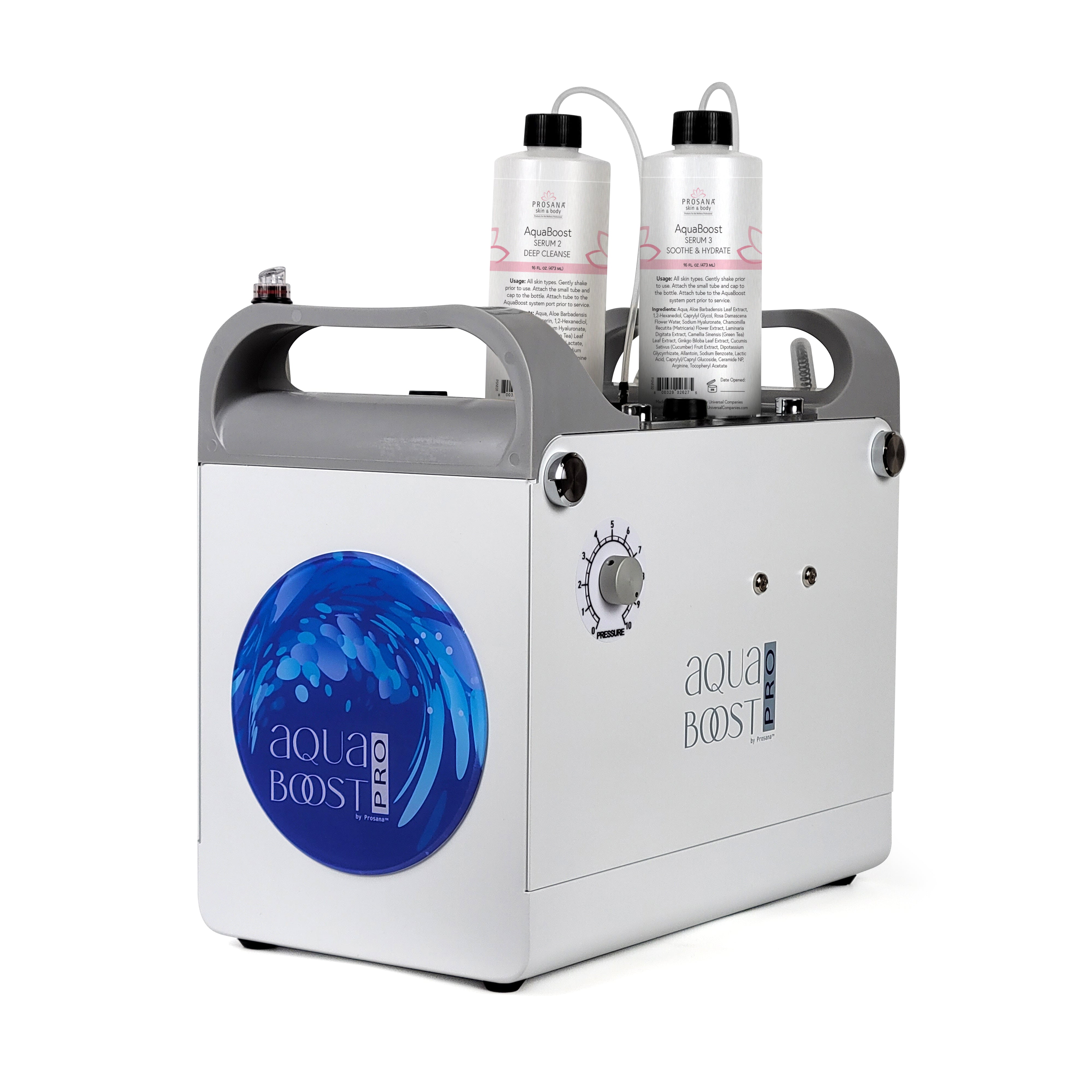 AquaBoost Professional Hydrodermabrasion Facial Machine - At-Home Skin Care Device for Deep Cleansing & Exfoliation - Perfect for Spa Treatments & Anti-Aging Skincare Routine