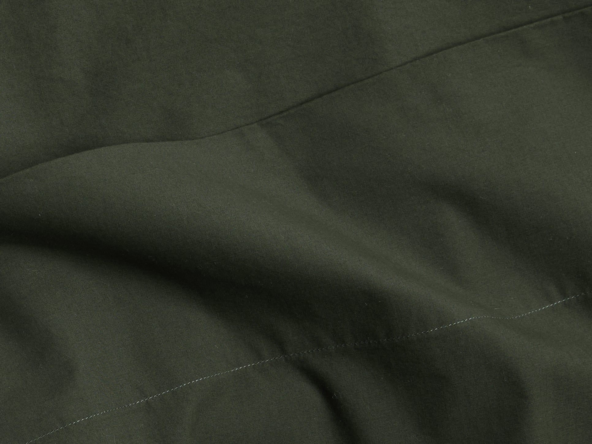 Soft Brushed Cotton Top Sheet - Breathable & Comfortable Fitted Bed Sheet for All Seasons (Evergreen) | Perfect for Cozy Nights & Guest Bedrooms