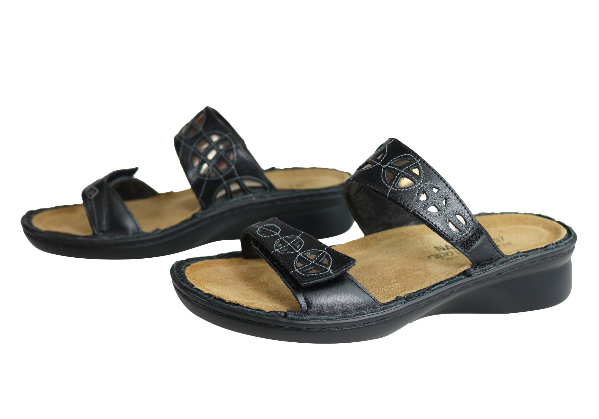 Naot Cornet Women's Comfort Wide Fit Orthotic Friendly Slide Sandals - Perfect for Walking, Travel & Summer Outfits