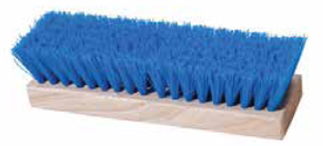 10-Inch Acid-Proof Stiff Poly Deck Brush – Heavy-Duty Outdoor Cleaning for Concrete, Wood Decks & Garages