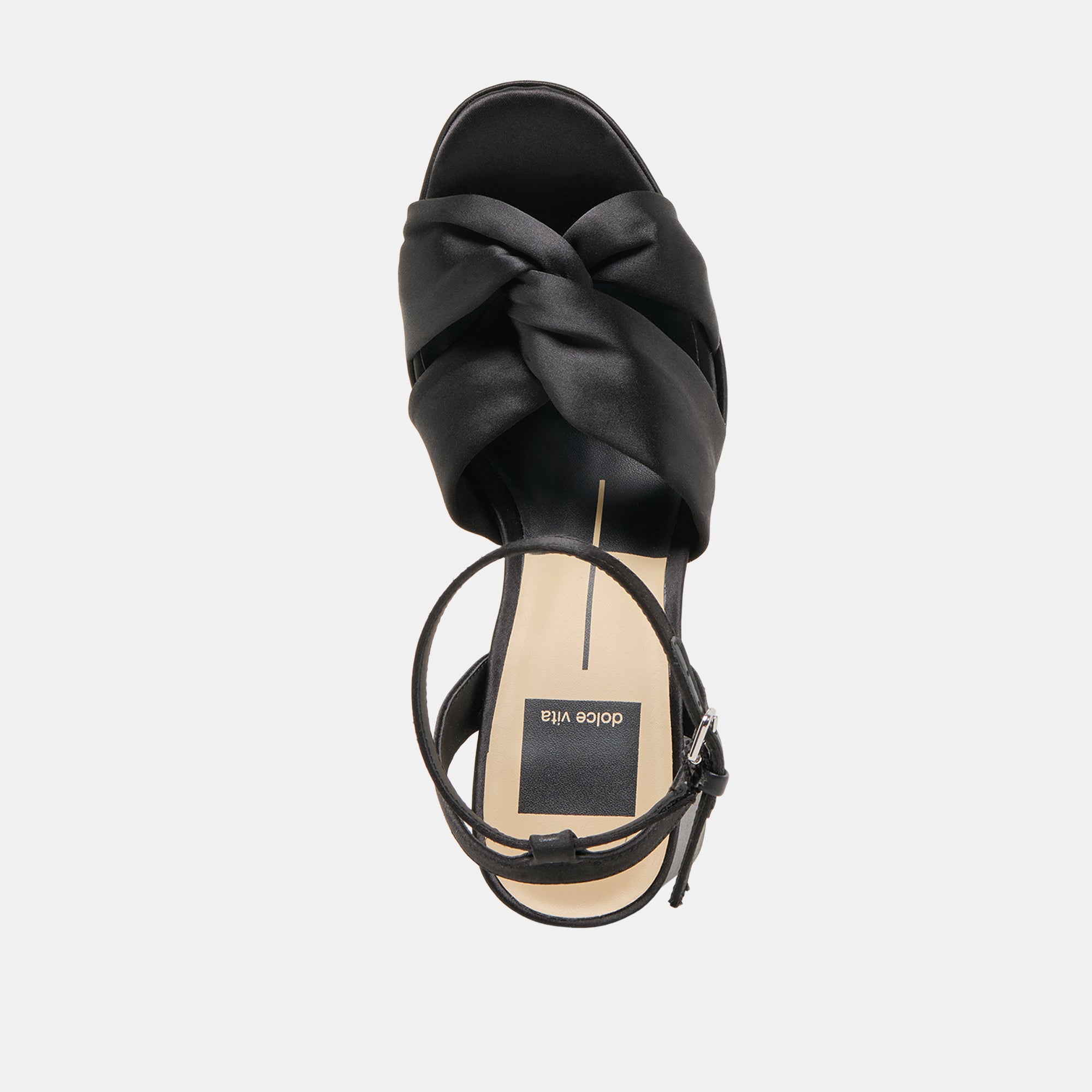 PARLO HEELS ONYX SATIN - Elegant High Heels for Women, Perfect for Parties, Weddings & Evening Events
