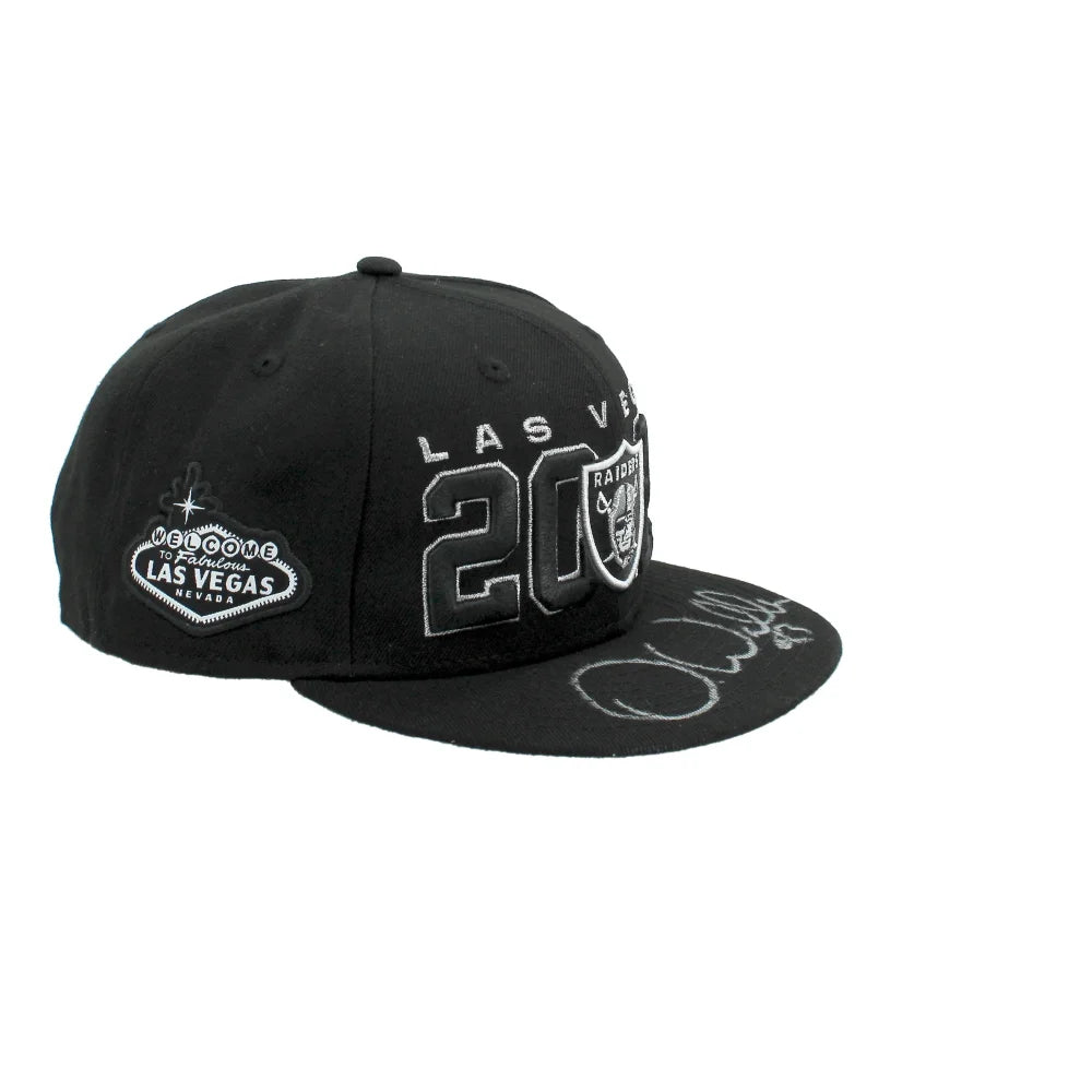 Darren Waller Autographed 2020 Las Vegas Raiders First Ever LV Hat with JSA COA - Perfect for NFL Collectors and Raiders Fans Display