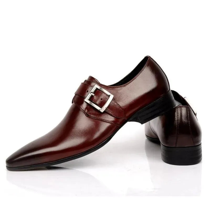 Premium Men's Dress Shoes - Verdi Pointed Toe Oxfords for Business & Formal Occasions | Comfortable Office & Wedding Shoes for Men
