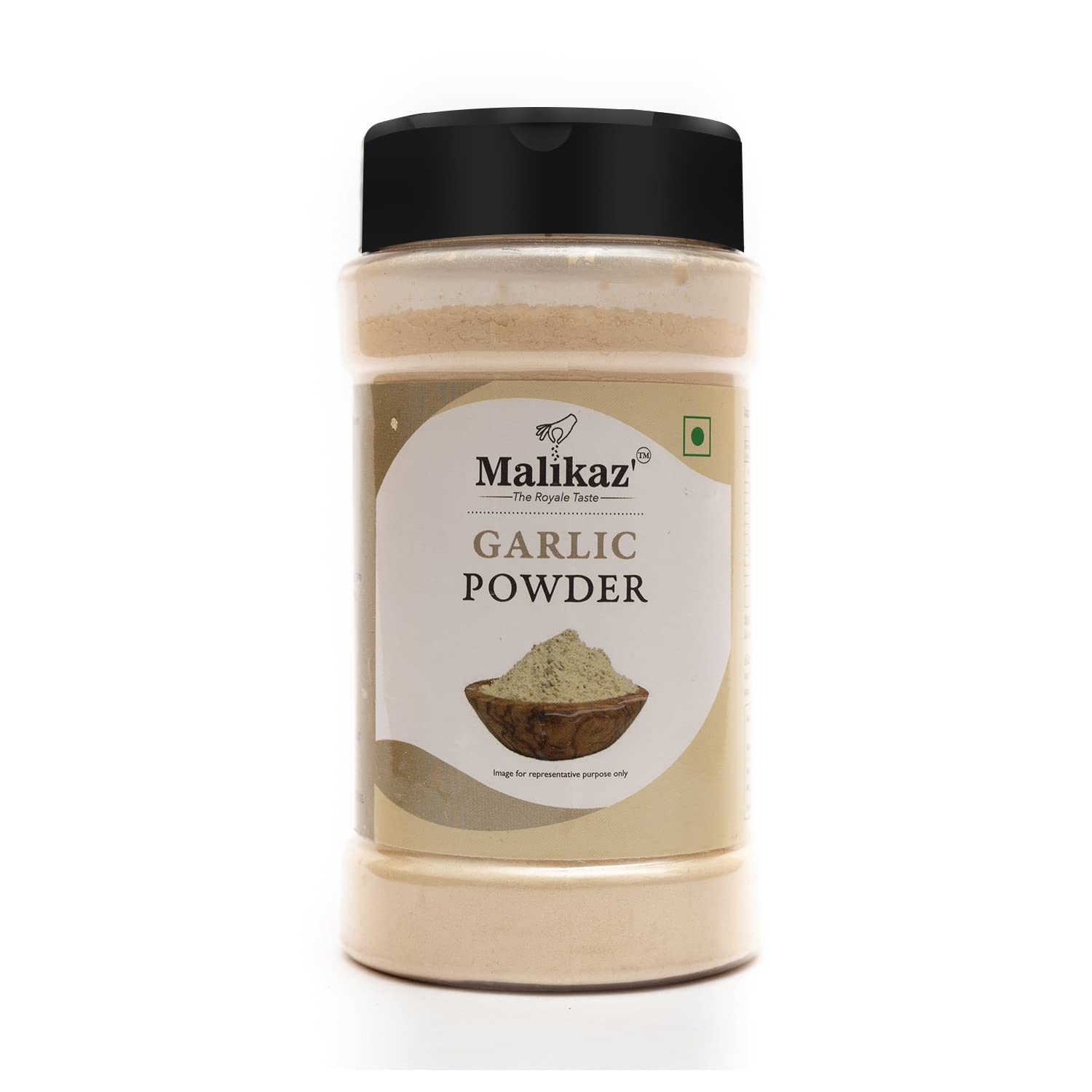 Premium Malikaz' The Royale Taste Garlic Powder - 250g | All-Natural, Non-GMO, Gluten-Free | Perfect for Cooking, Baking & Seasoning | Great for Italian, Mexican & Asian Cuisine