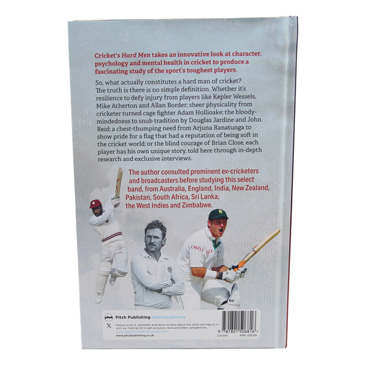 Cricket's Hard Men - Premium Cricket Gear for Competitive Players | Perfect for Training, Matches & Professional Use