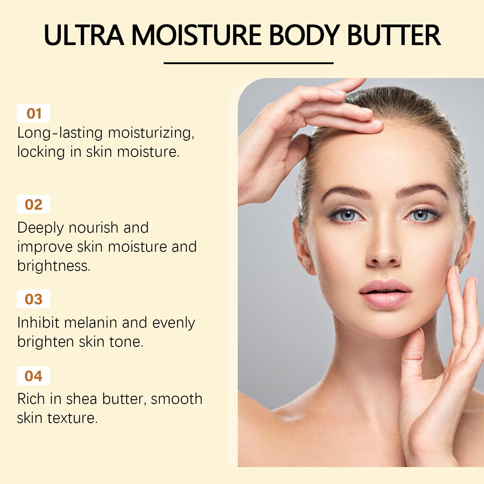 Orena Gourmand Heaven Body Butter & Scented Body Oil Set - Ultra Hydrating Moisturizer for Dry Skin - Perfect for Spa Nights & Self-Care Rituals