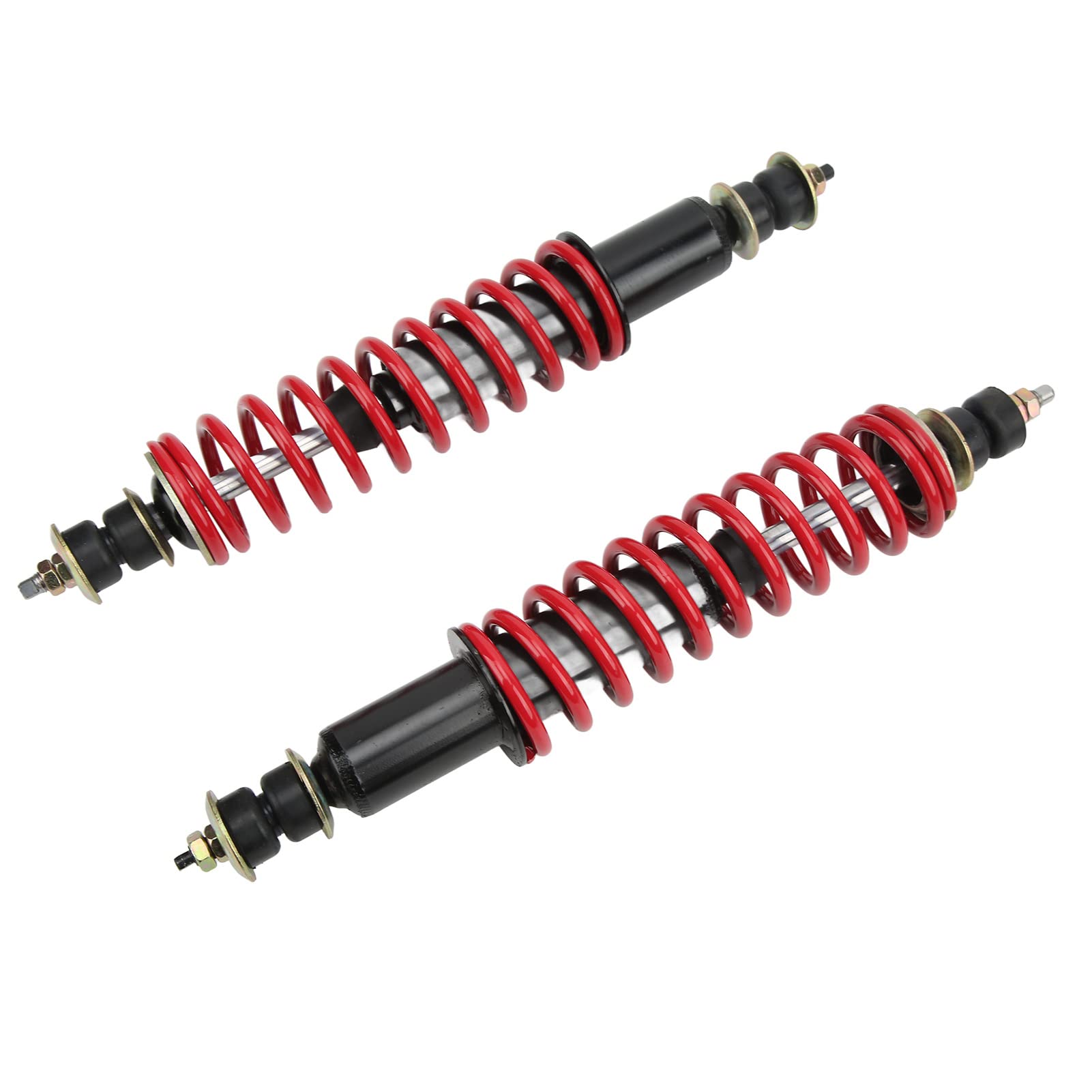 High-Performance Shock Absorber Set - Front & Rear Shock Dampers for Gas/Electric Club Car Golf Carts | Rustproof Alloy Steel | Smooth Ride & Enhanced Stability | Perfect for Golf Courses, Resorts & Neighborhood Commuting