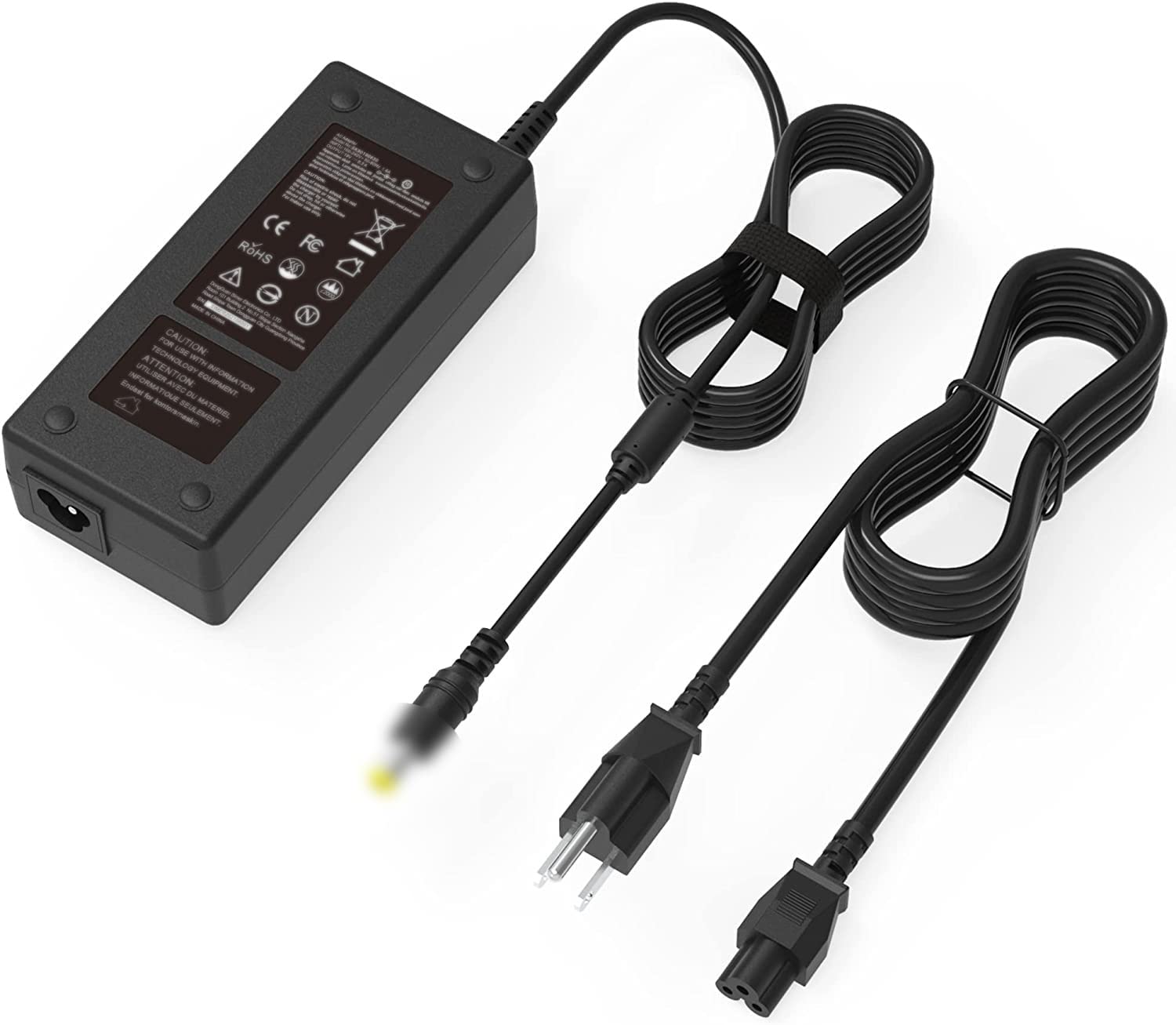 Jackery Explorer 1000 Replacement AC/DC Adapter - Portable Power Station Charger Cable & Power Supply Cord | Perfect for Camping, RV Trips & Emergency Power Backup