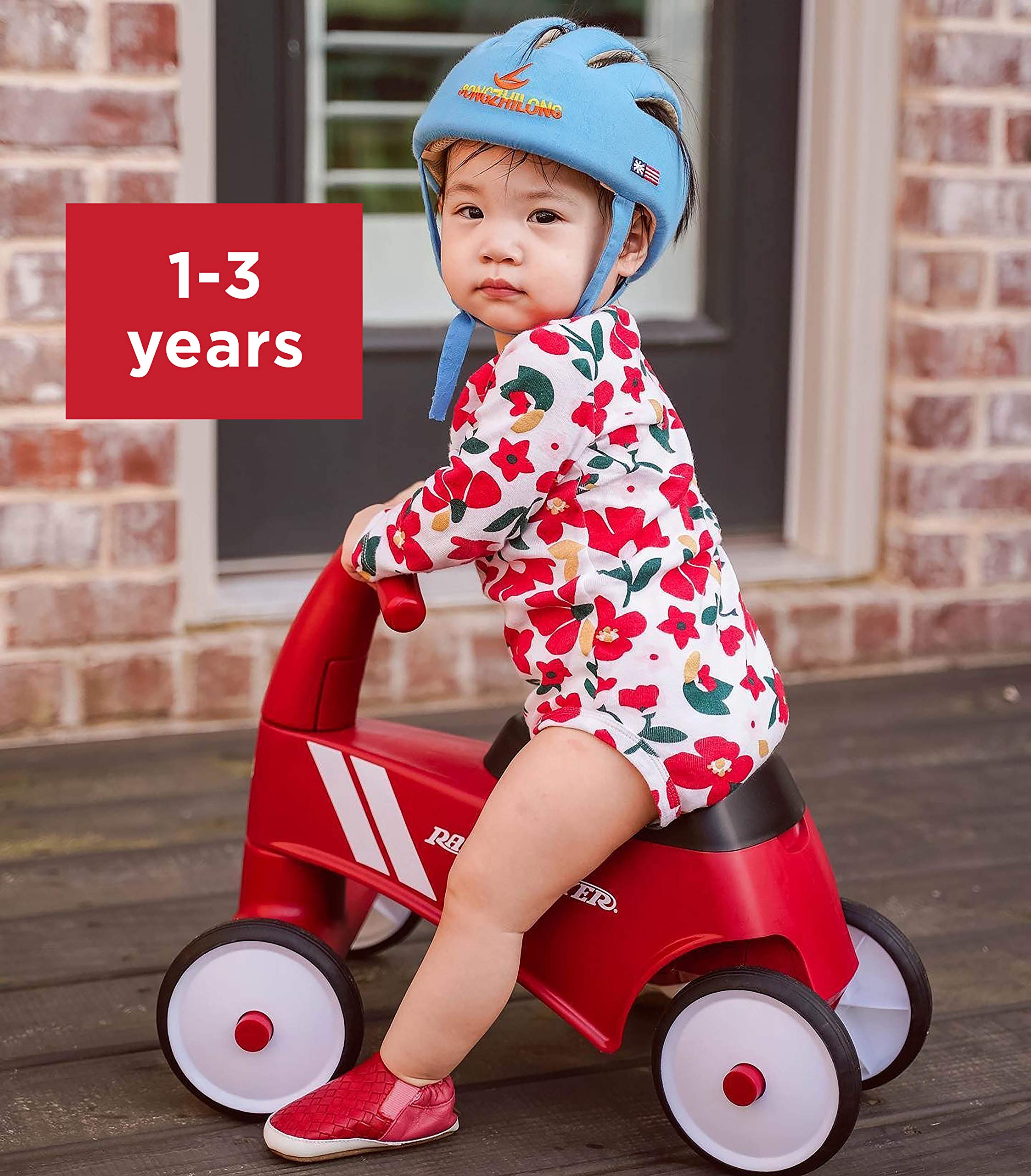 Radio Flyer Scoot About Sport Toddler Ride-On Toy for Ages 1-3 | Red Kids Push Scooter | Perfect for Indoor Play & Outdoor Adventures