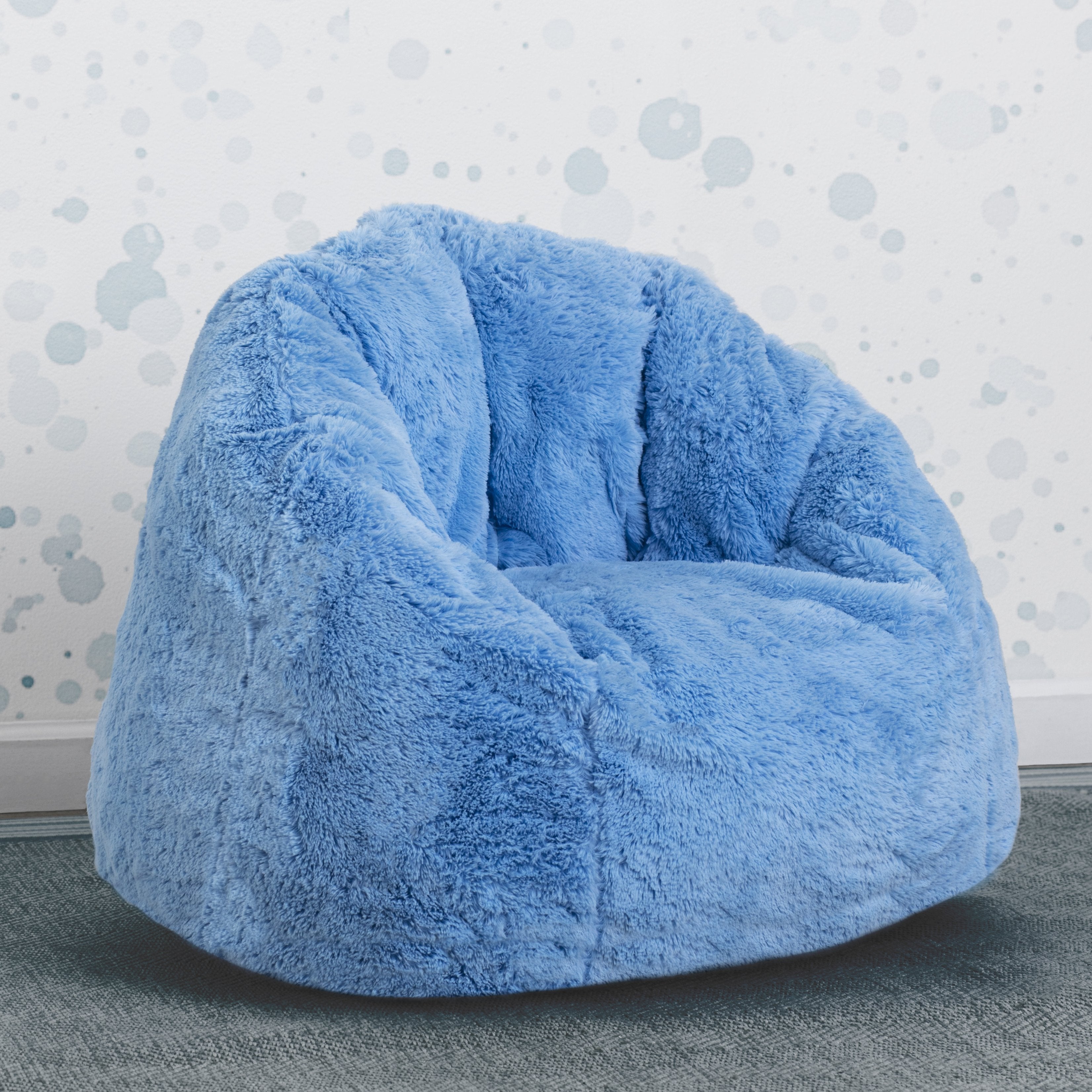 **Cozy Fluffy Kids Chair for Ages 2-10 – Soft Plush Armchair for Bedroom, Playroom & Reading Nook – Lightweight & Comfortable Toddler Chair**