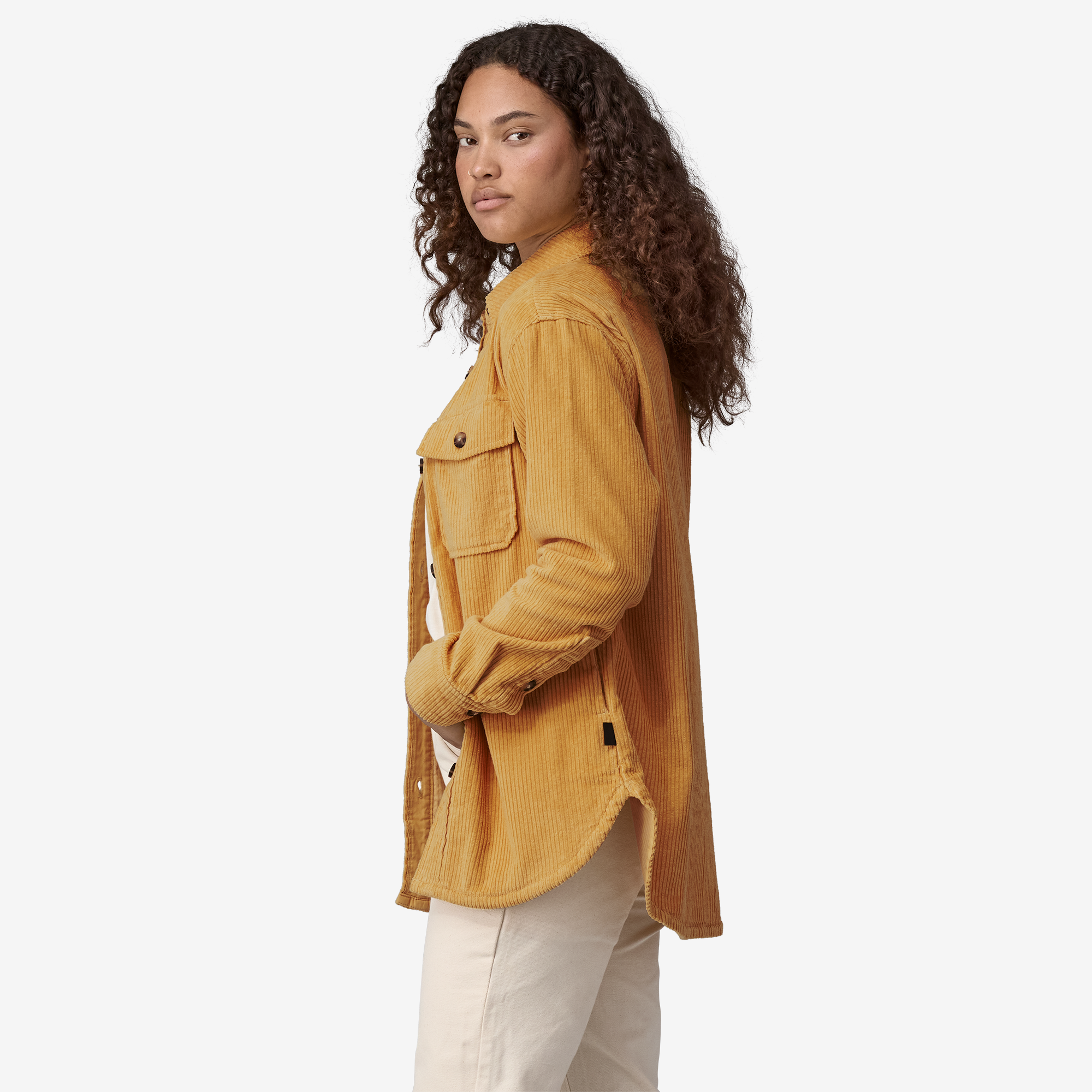 Women's Corduroy Overshirt Jacket - Stylish Casual Button-Up Shirt Jacket for Fall & Winter | Perfect for Layering, Outdoor Activities and Everyday Wear