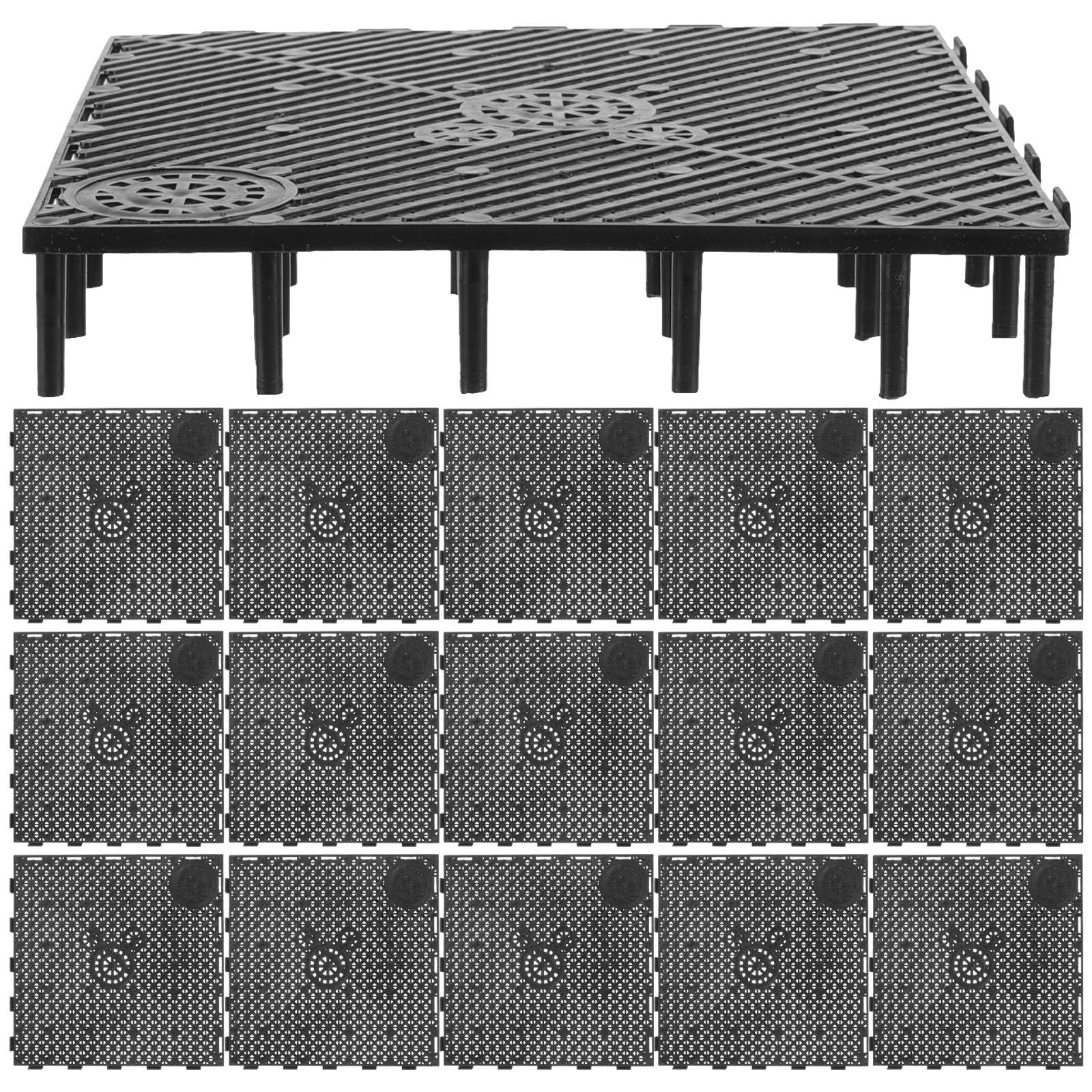 **20pcs Undergravel Filter System for 10 Gallon Fish Tank - Aquarium Gravel Substrate & Bottom Grid - Perfect for Freshwater & Saltwater Tanks, Planted Aquariums, and Black Tank Decor**