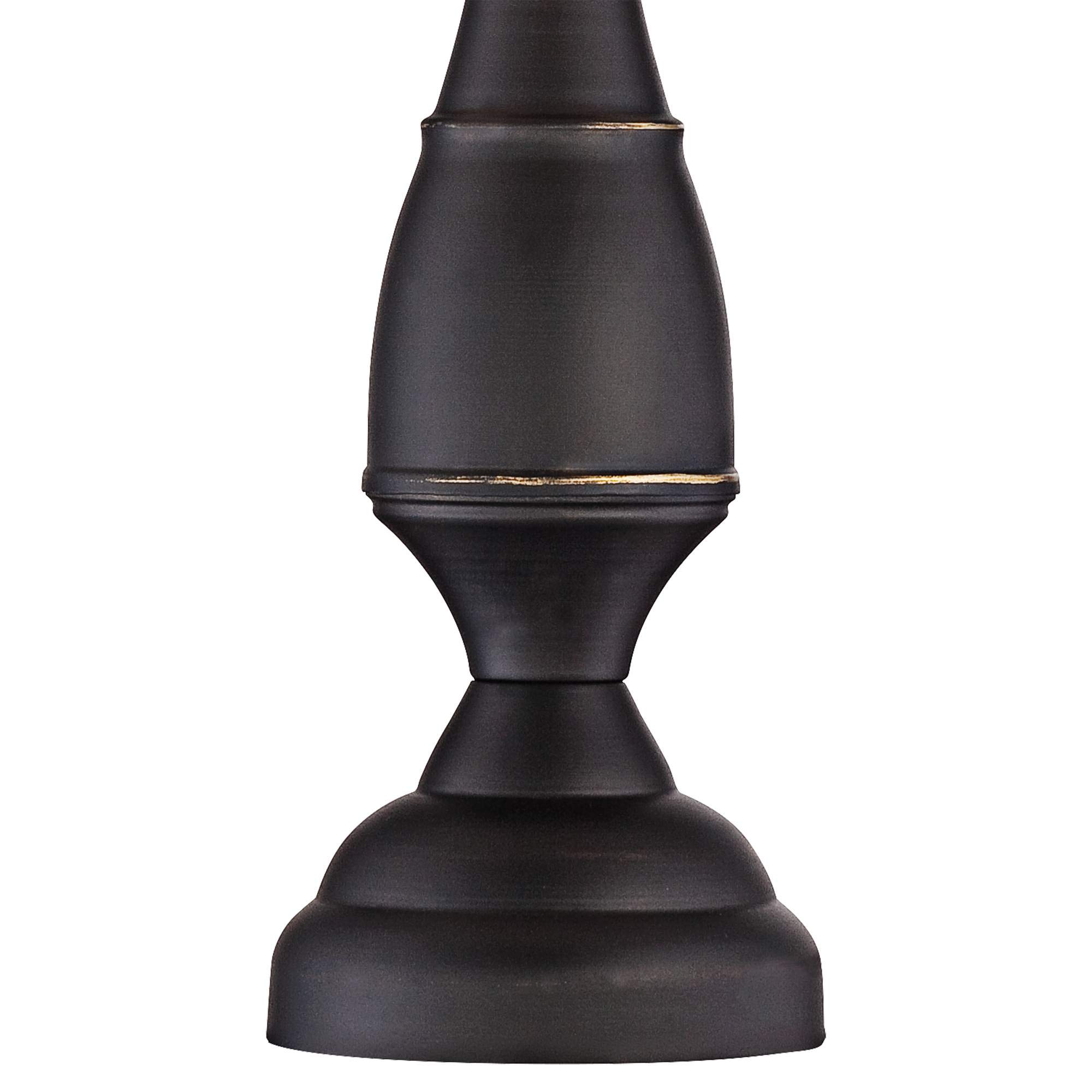Regency Hill Ben Rustic Farmhouse Table Lamps Set of 2 - 25