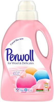 Perwoll Laundry Detergent for Wool & Delicates - 1.5L Bottle (Pack of 4) | Gentle Fabric Care for Cashmere, Silk & Hand Wash | Perfect for Handwashing, Machine Wash & Dry Cleaning