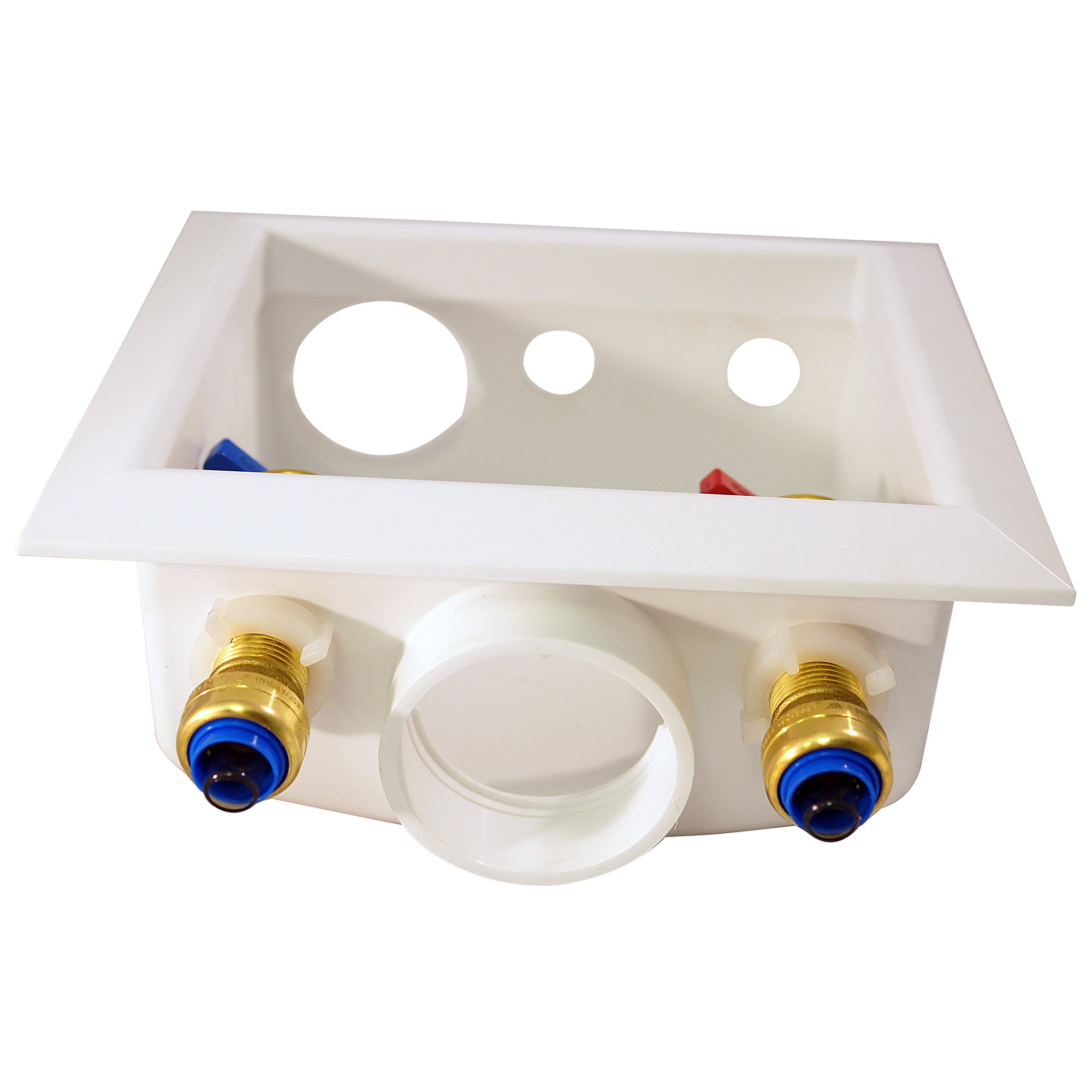 FSBBOXWM White Electrical Outlet Box - Durable & Easy to Install for Home, Office & Workshop Wiring Projects