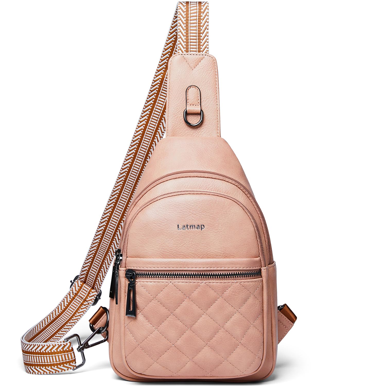 Women's Faux Leather Sling Bag - Crossbody Fanny Pack for Travel & Daily Use