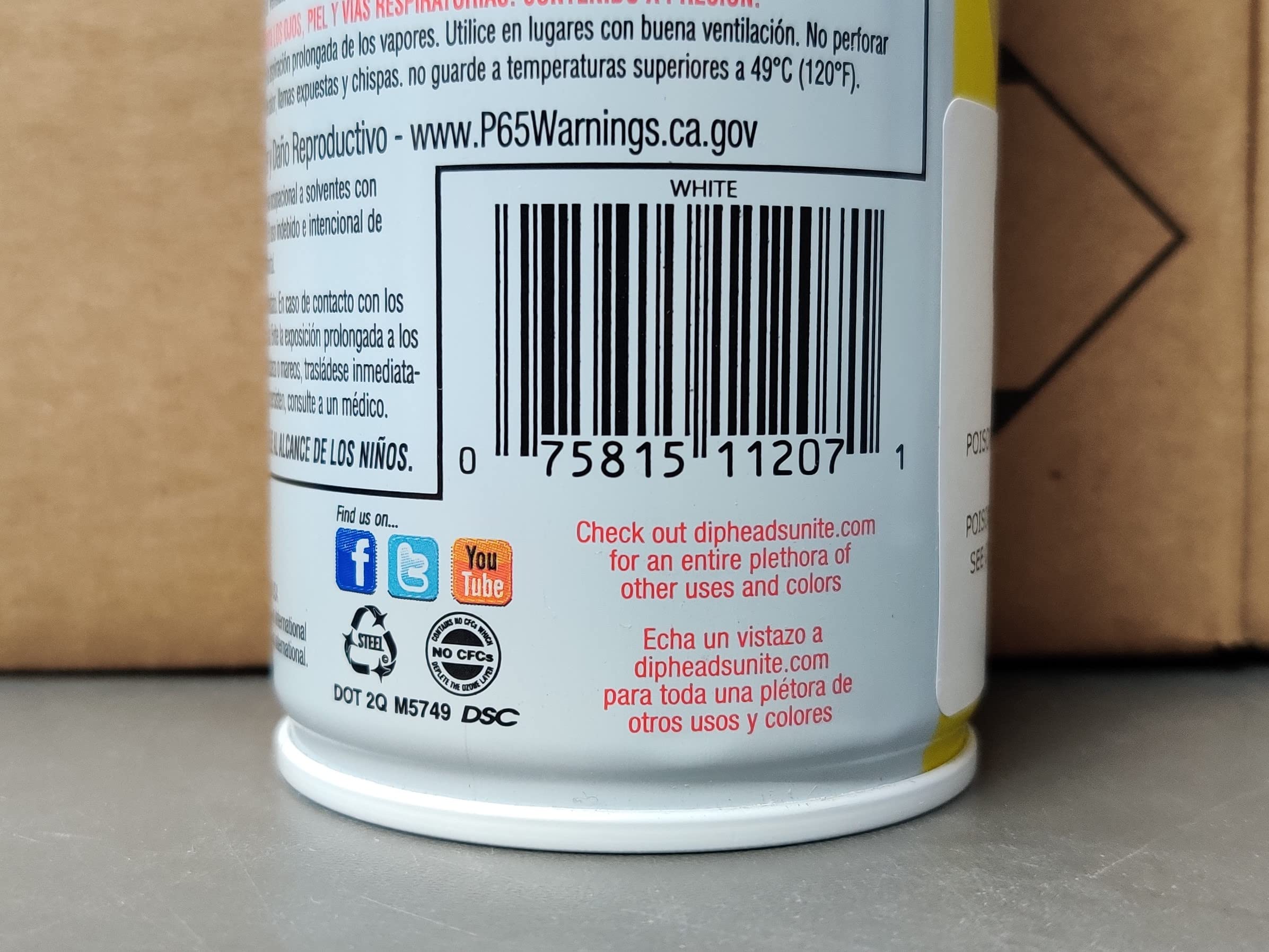 Performix Plasti Dip White Aerosol Spray Can - Protective Rubber Coating for Tools, Handles & DIY Projects - Ideal for Grip Enhancement & Surface Protection