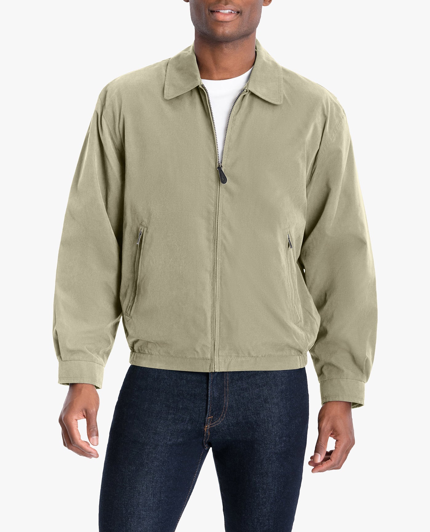 Lightweight Auburn Zip-Front Golf Jacket for Tall Men - Breathable & Comfortable for Golfing, Outdoor Sports & Casual Wear