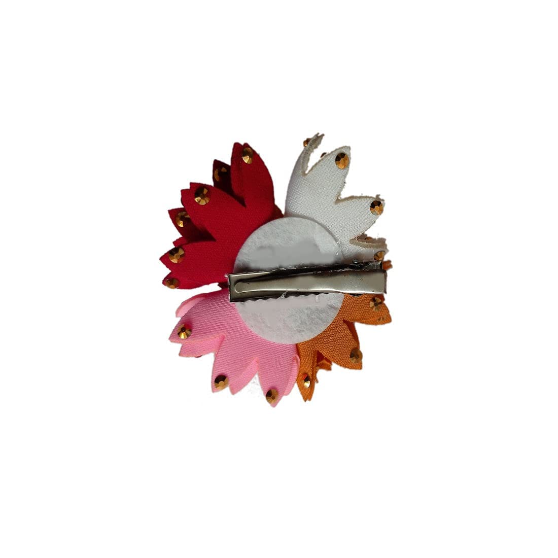 VinshBond Elegant Floral Side Hair Comb - 3 Pack Hair Clips for Buns, Ponytails & Updos - Perfect for Weddings, Prom & Special Occasions
