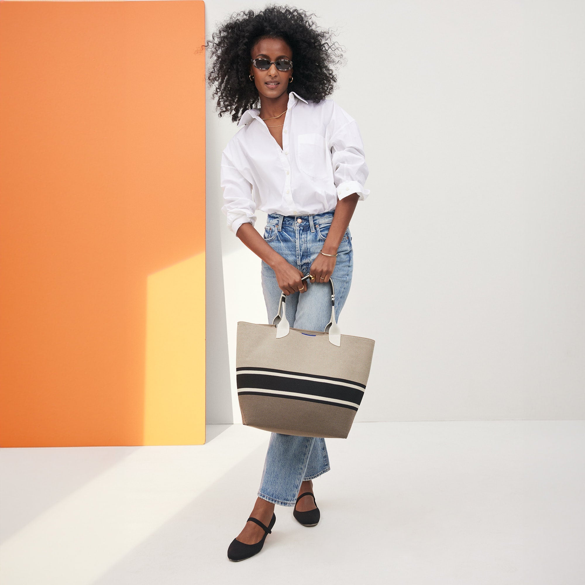 Lightweight Tote Bag - Jet Set Black | Stylish & Durable Carryall for Travel, Work & Everyday Use