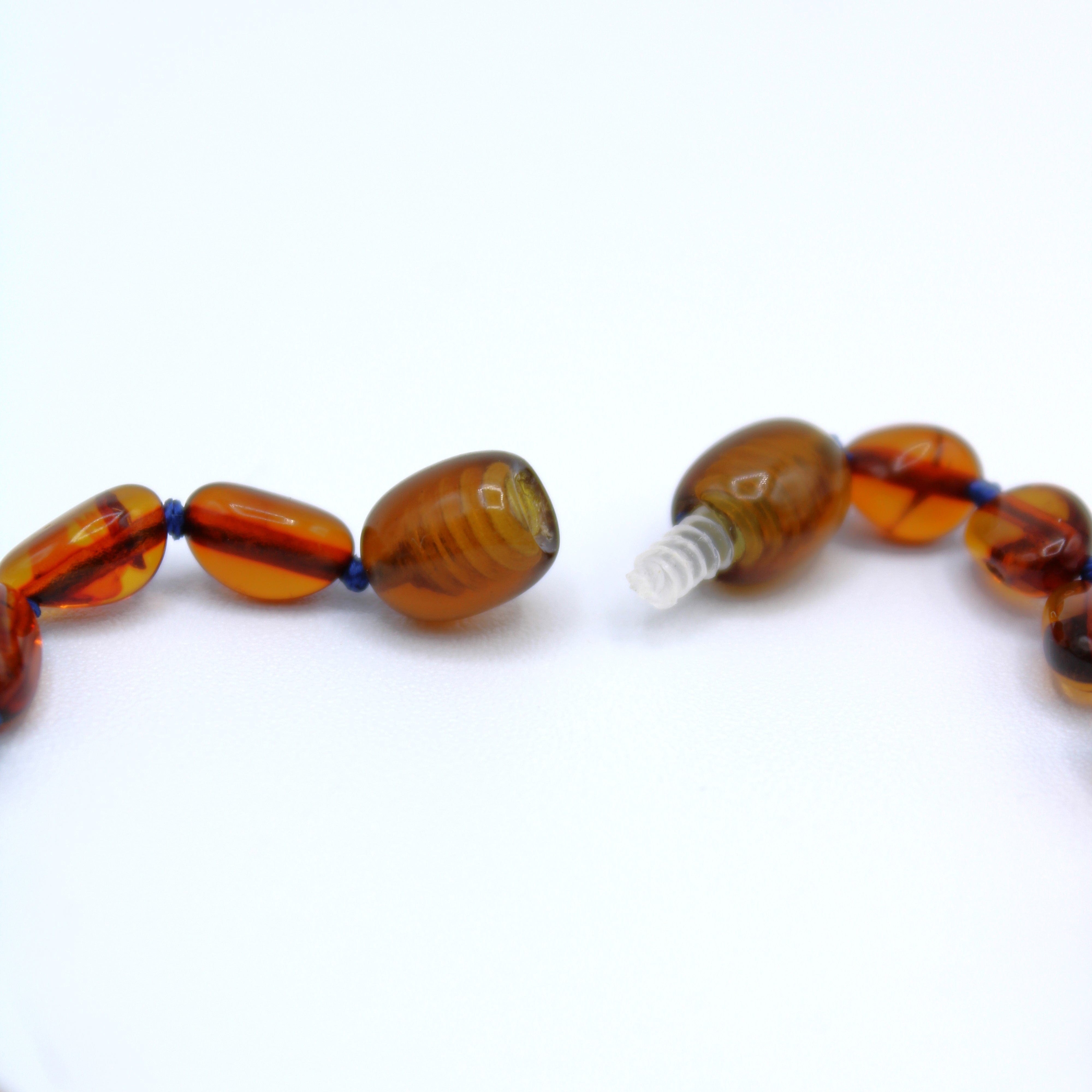 Natural Baltic Amber Teething Necklace for Babies - Safe & Soothing Relief for Teething Pain - Perfect for Infants & Toddlers | Home, Travel & On-the-Go Comfort