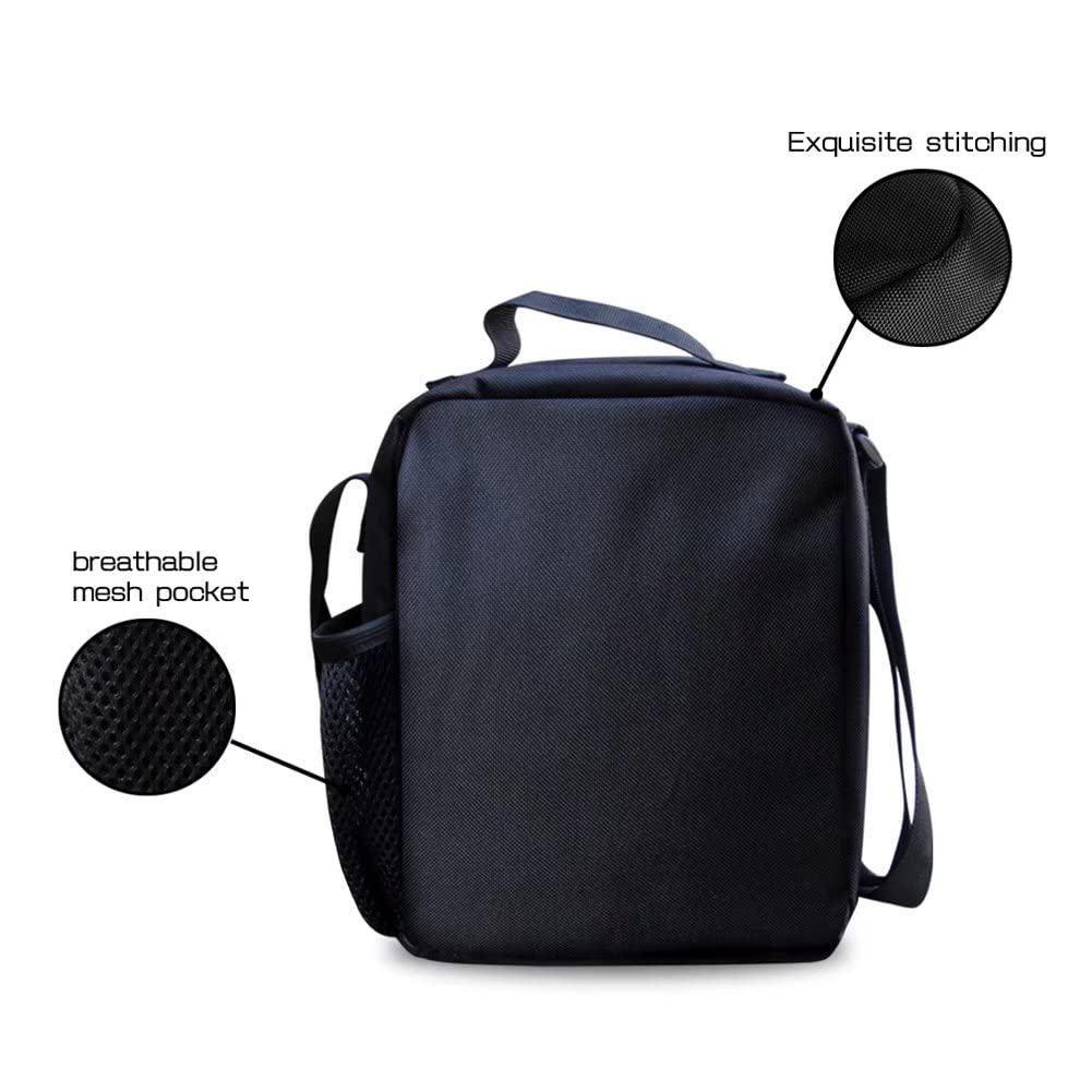 AFPANQZ Insulated Lunch Bag - Large Capacity Reusable Food Storage Tote with Adjustable Strap | Perfect for Work, School, Picnics & Outdoor Activities | Keeps Meals Fresh & Cool