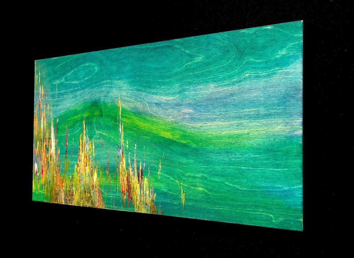 A Distant Shore Original Painting - Handmade Wall Art for Home & Office Decor - Perfect for Living Room, Bedroom or Gift Giving