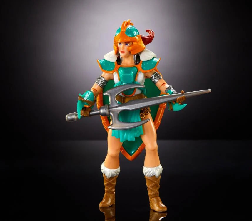 Masters of the Universe: Origins Turtles of Grayskull Teela Action Figure - Collectible Toy for MOTU Fans | Perfect for Display, Play & Nostalgic Gift Giving