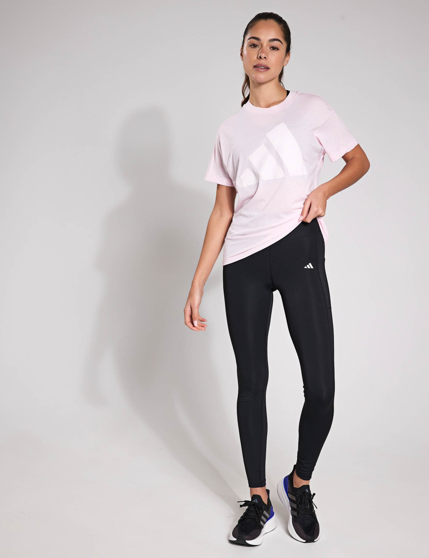 Essentials Winners T-Shirt - Clear Pink & White | Comfortable Cotton Tee for Casual Wear, Sports & Everyday Outfits