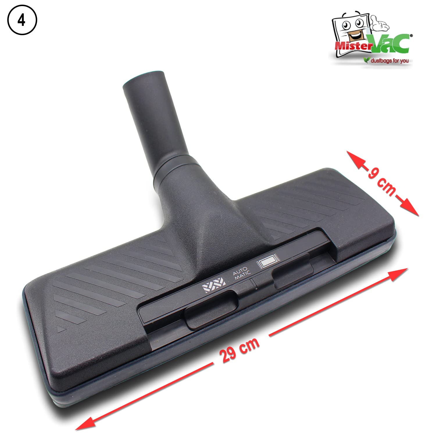 Original Nozzle Replacement Compatible with AEG-Electrolux ATC 8220 TWIN Clean - Automatic Floor Nozzle for Vacuum Cleaners - Perfect for Hardwood Floors, Carpets & Pet Hair Cleaning