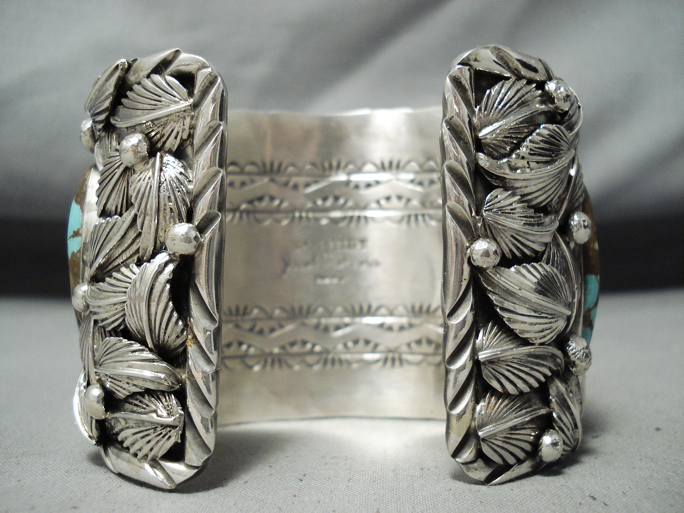 200 Gram Genuine Native American #8 Turquoise Sterling Silver Bracelet for Women - Handmade Southwest Jewelry for Boho Fashion & Gift Giving