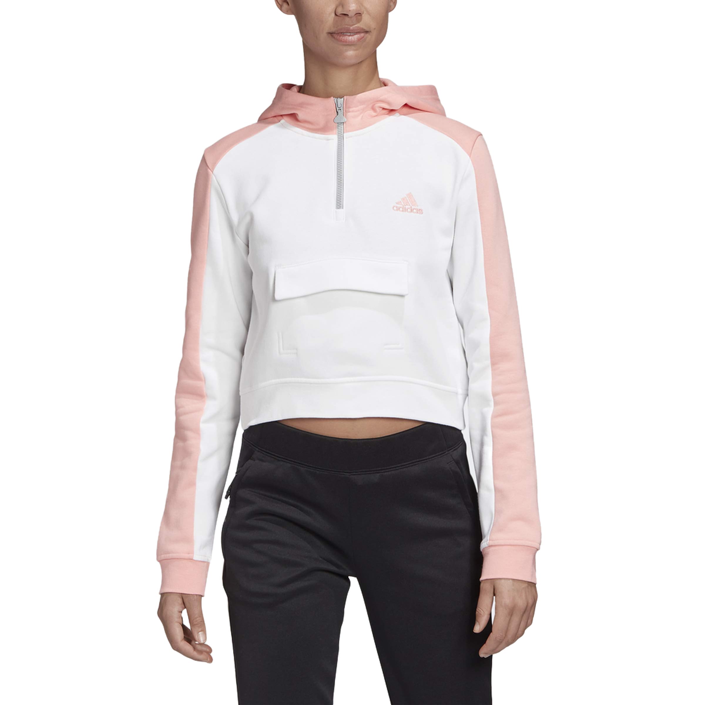 adidas Women's Athletics ID Hoodie - Lightweight Fleece Pullover for Running, Gym & Casual Wear