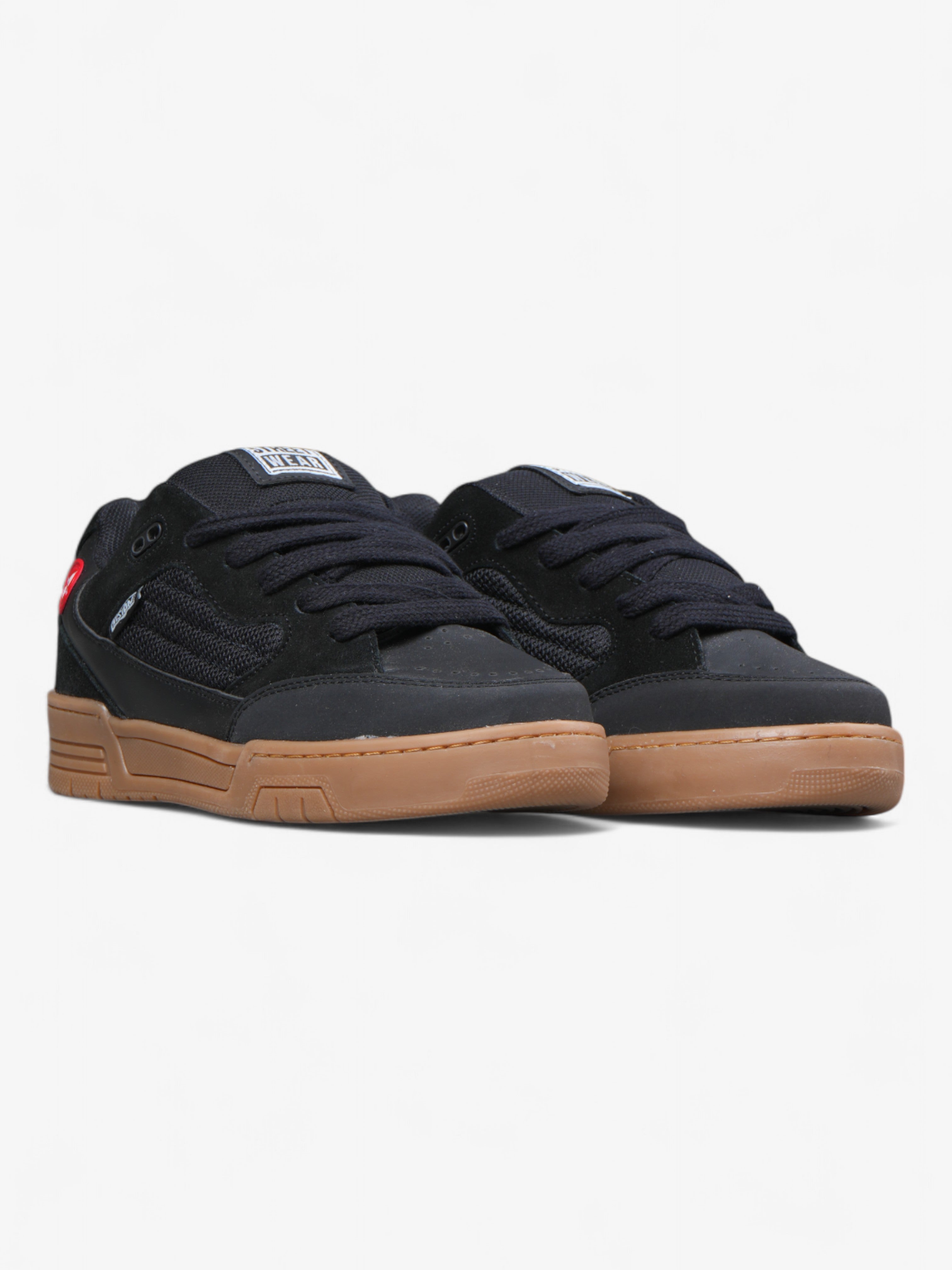 Vision Street Wear Saavy Skate Shoes - Black & Brown Sneakers for Men & Women | Comfortable & Durable for Skateboarding, Casual Wear & Street Fashion