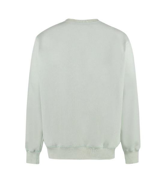 Alexander McQueen Pastel Green Men's Sweatshirt 688719QUX96 - Premium Cotton Pullover Hoodie for Men | Casual Streetwear, Gym & Lounge Wear