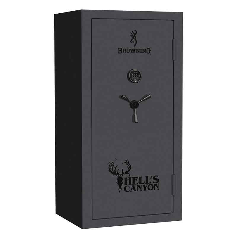 Browning HC33 Hell's Canyon Gun Safe 2023 - Fireproof & Biometric Rifle Safe for Home & Office Security - Limited Stock Available for Hunting & Firearm Storage