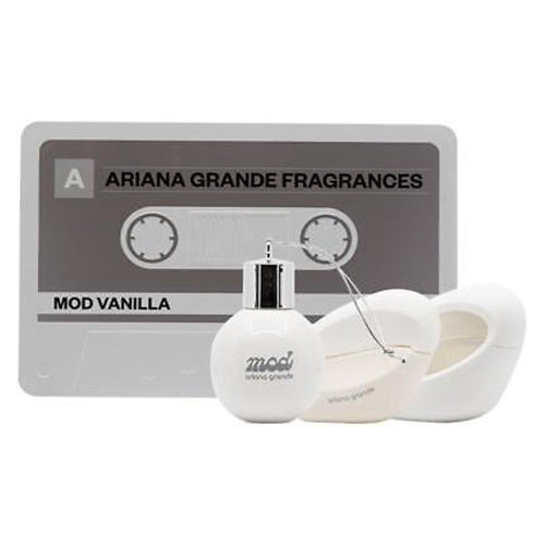 Ariana Grande Mod Vanilla 3-Piece Gift Set for Women - Perfume, Body Lotion & Shower Gel - Perfect Birthday, Anniversary & Valentine's Day Present
