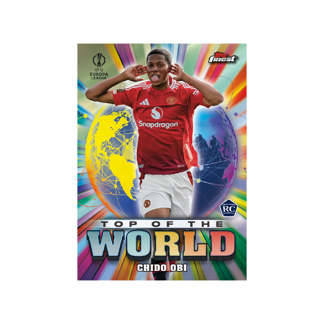 2024/25 Topps Finest UEFA Club Competitions Hobby Box - Premium Soccer Trading Cards Collection - Perfect for Collectors & Fantasy League Fans