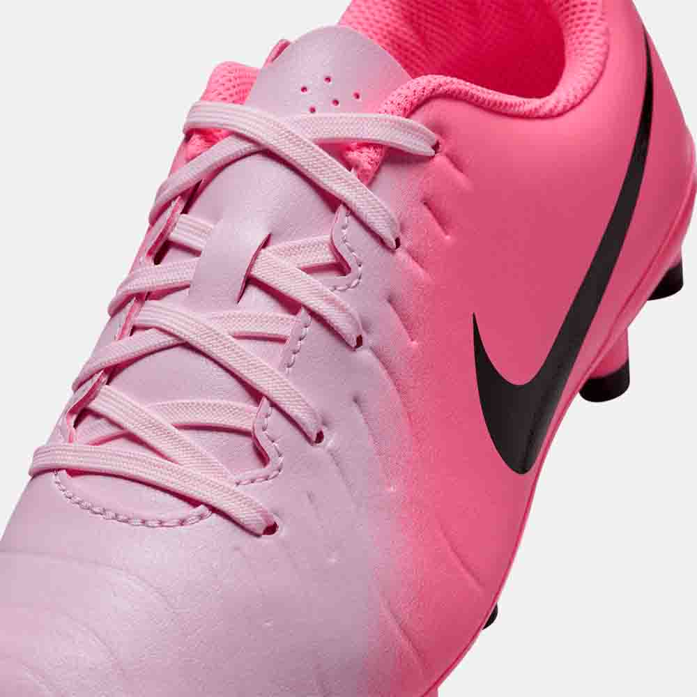 Nike Tiempo Legend 10 Club Soccer Cleats for Kids - Youth Football Shoes with Firm Ground Studs - Perfect for Training & Matches on Natural Grass Fields