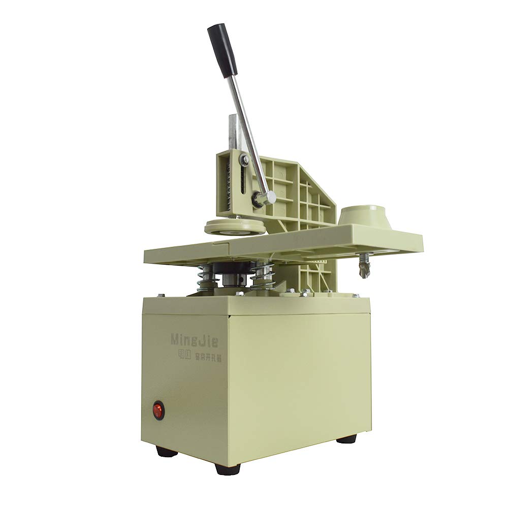 INTBUYING 220V Electric Curtain Punching Machine - Automatic Heavy Duty Eyelet Puncher for Curtain Rings & Hole Making | Perfect for Home Decor, DIY Projects & Professional Drapery Work