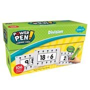 Teacher Created Resources Power Pen Learning Math Quiz Cards - Set of 7 | Interactive Math Practice for Kids | Perfect for Homeschooling & Classroom Learning Activities