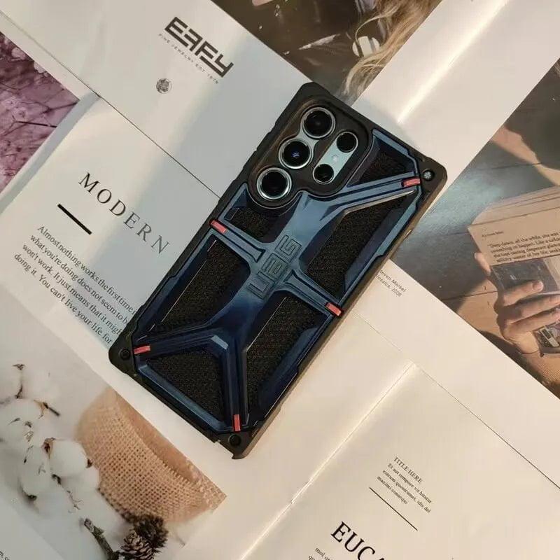UAG Monarch Kevlar Rugged Case for Samsung Galaxy S23 Ultra - Heavy Duty Protection for Outdoor, Work & Extreme Sports