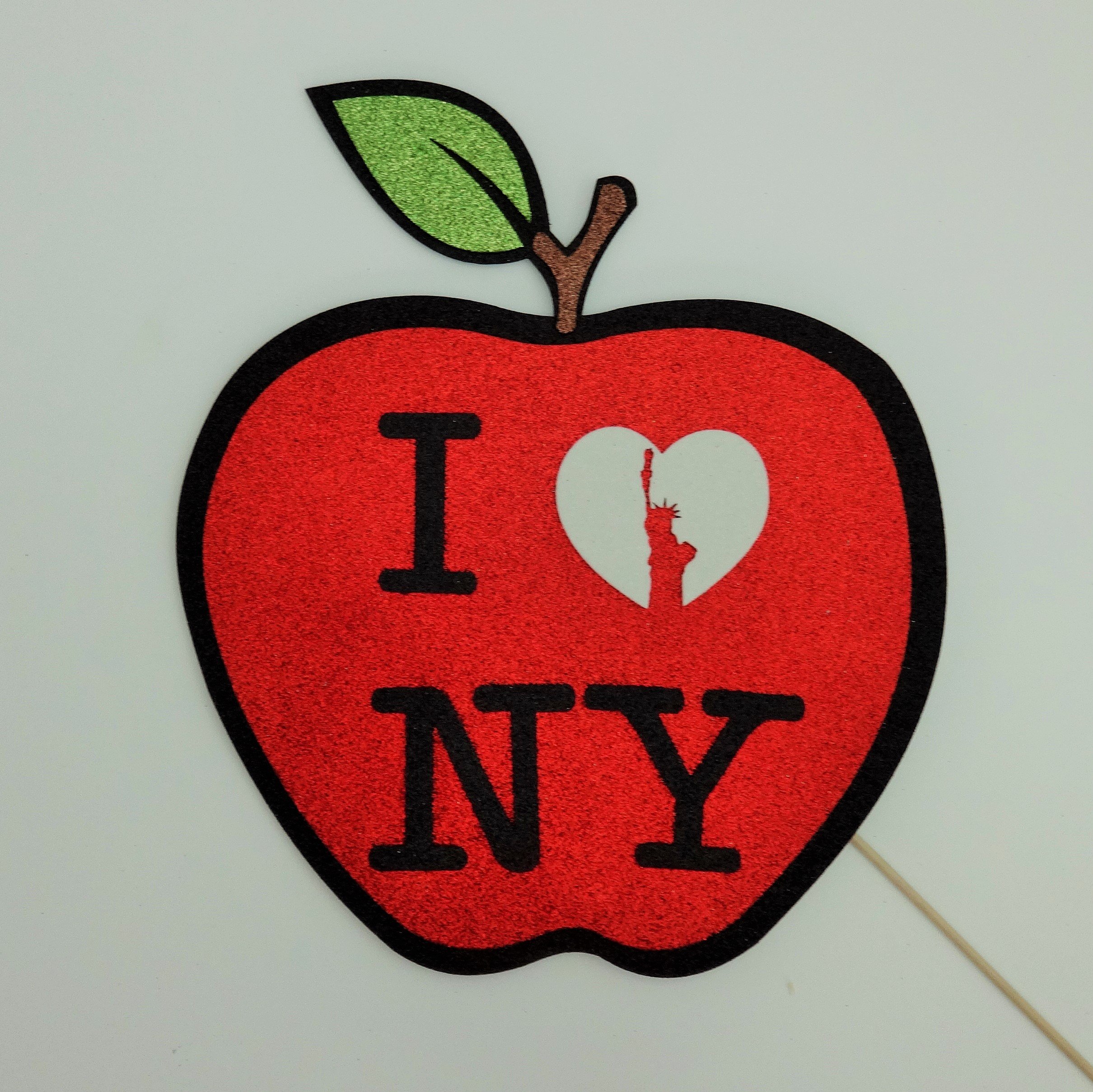 New York Photo Booth Props - Big Apple & Times Square Themed Glasses & Signs - Perfect for Parties, Weddings, and NYC-Themed Events
