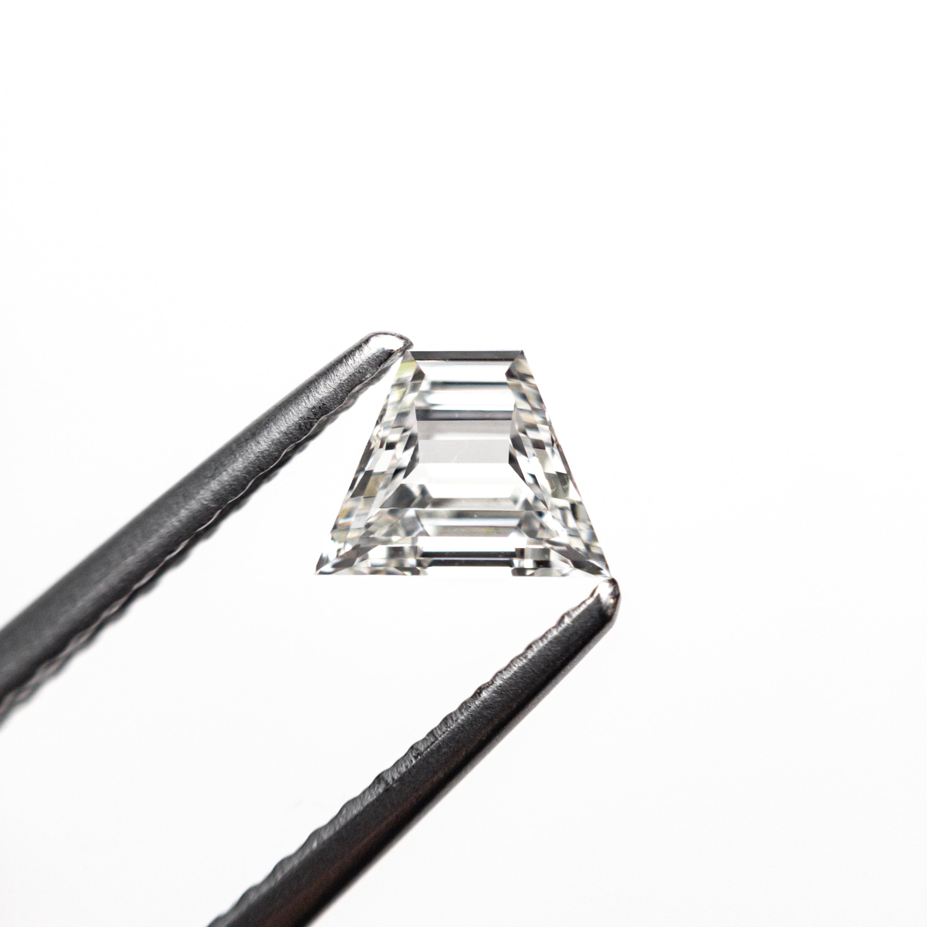 0.81cttw Matching Pair Trapezoid Step Cut Diamond Earrings - 5.74x4.38x2.09mm & 5.65x4.33x2.28mm VS2/SI1 F-G Color - Perfect for Wedding, Anniversary & Special Occasion Jewelry Gifts