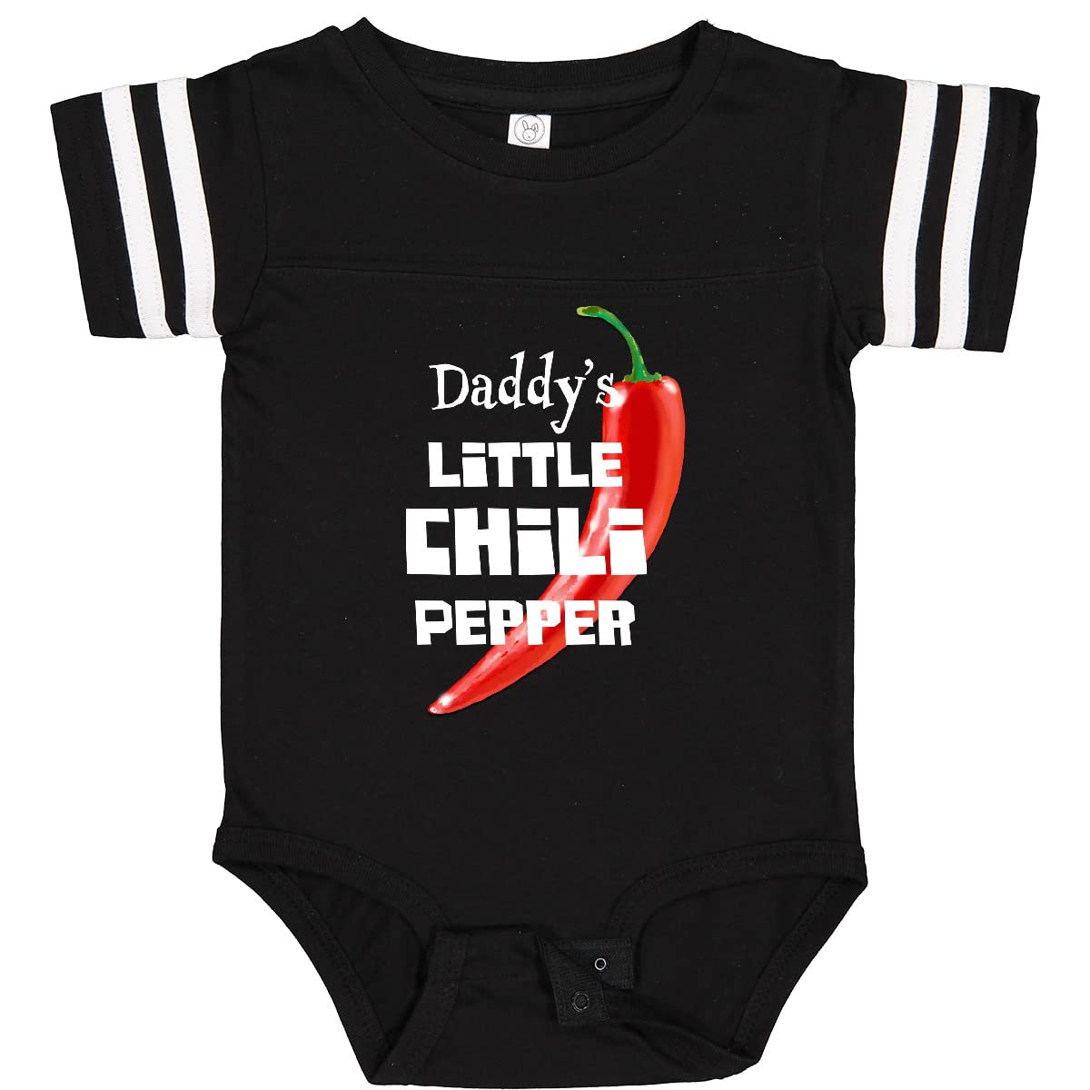 Inktastic Daddy's Little Chili Pepper Baby Bodysuit - Cute Infant Onesie for Girls & Boys - Perfect for Family Photos, Holidays & Everyday Wear